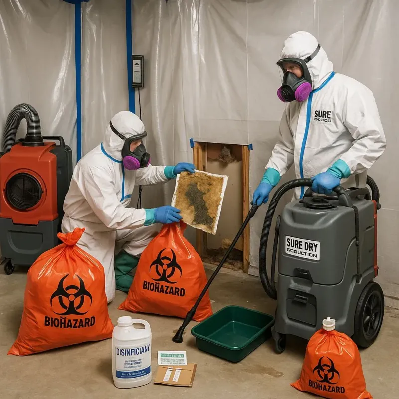 Contaminated Water Handling Protocols process in Mansfield Center, MA