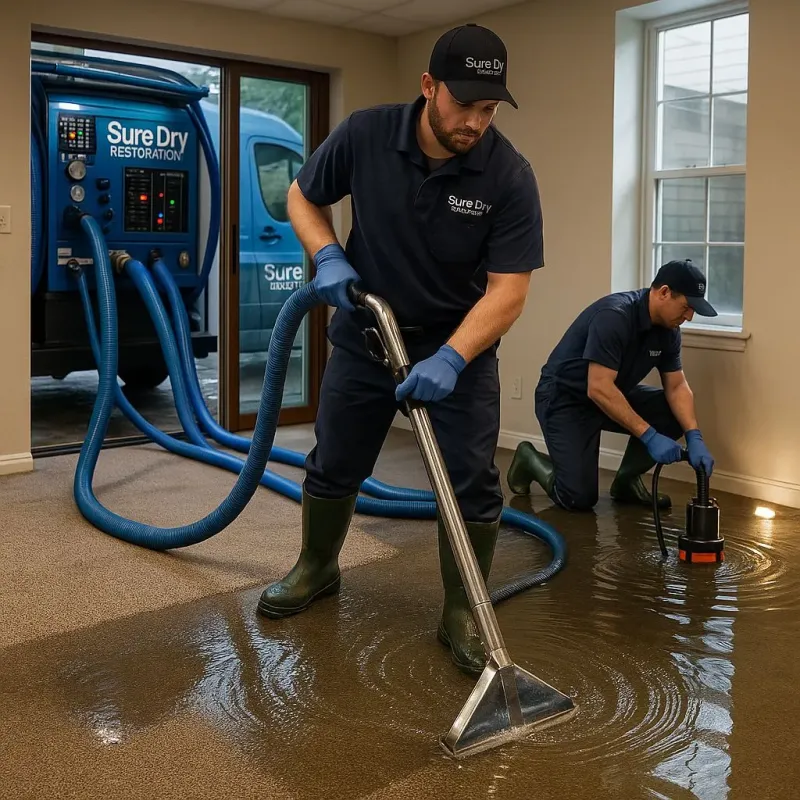 Water Extraction and Removal process in Mansfield Center, MA
